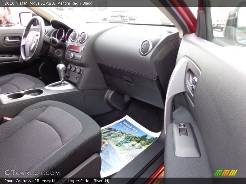 Venom Red / Black 2010 Nissan Rogue SL AWD