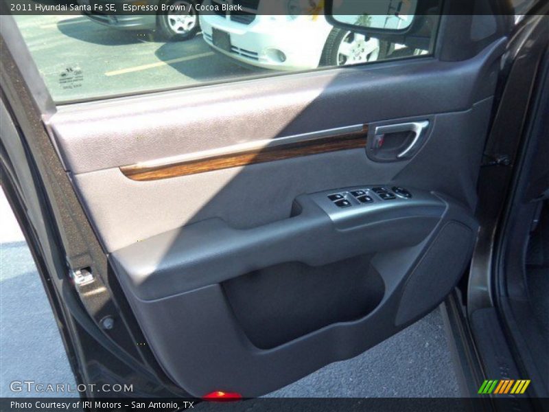 Espresso Brown / Cocoa Black 2011 Hyundai Santa Fe SE