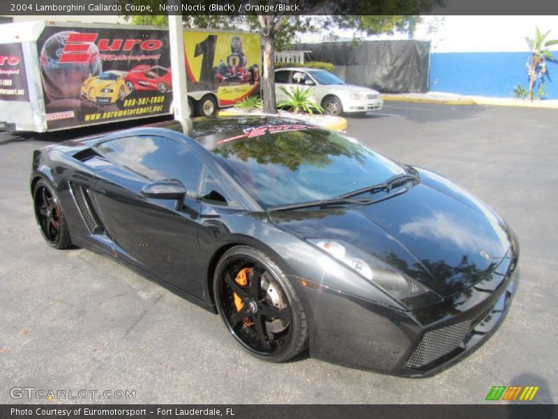 Nero Noctis (Black) / Orange/Black 2004 Lamborghini Gallardo Coupe