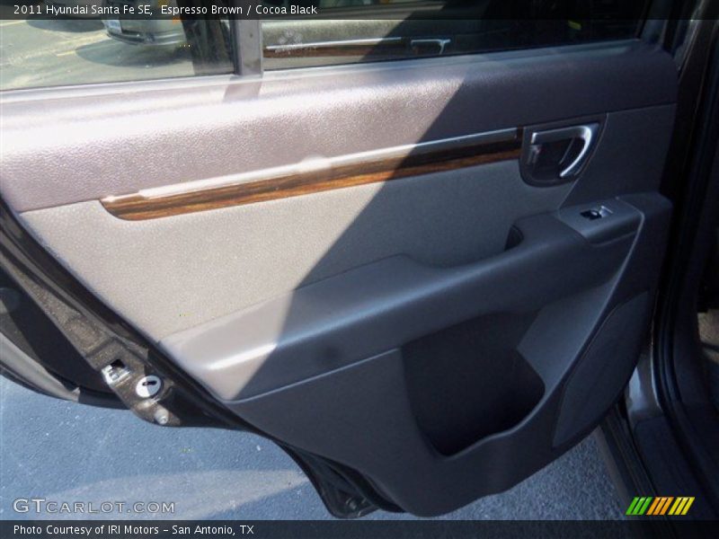 Espresso Brown / Cocoa Black 2011 Hyundai Santa Fe SE