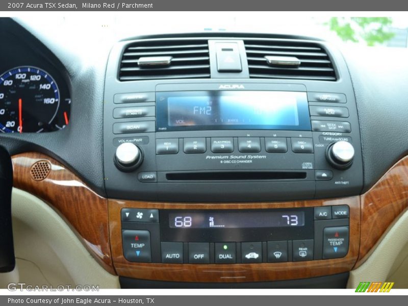 Controls of 2007 TSX Sedan