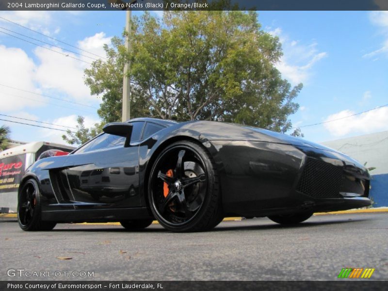 Nero Noctis (Black) / Orange/Black 2004 Lamborghini Gallardo Coupe