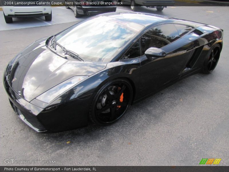 Nero Noctis (Black) / Orange/Black 2004 Lamborghini Gallardo Coupe