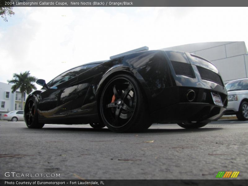 Nero Noctis (Black) / Orange/Black 2004 Lamborghini Gallardo Coupe