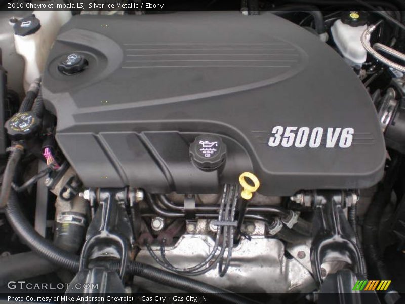 Silver Ice Metallic / Ebony 2010 Chevrolet Impala LS