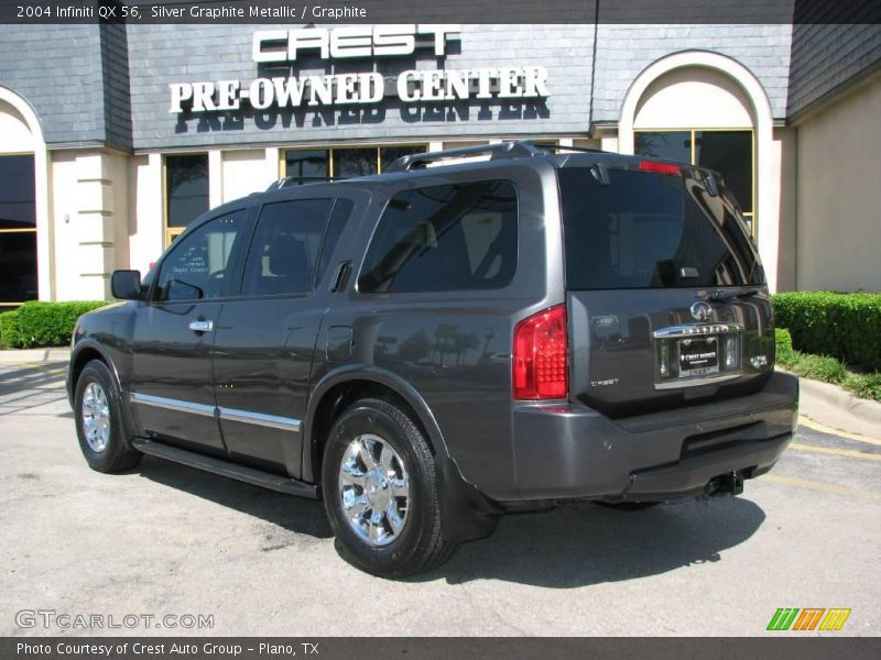 Silver Graphite Metallic / Graphite 2004 Infiniti QX 56