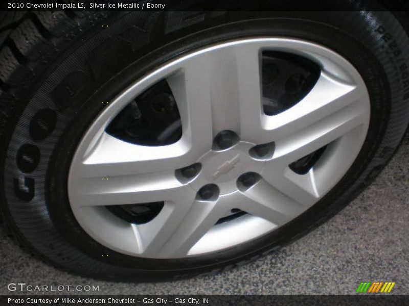 Silver Ice Metallic / Ebony 2010 Chevrolet Impala LS