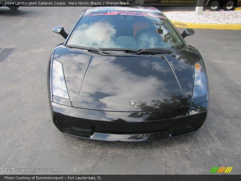 Nero Noctis (Black) / Orange/Black 2004 Lamborghini Gallardo Coupe