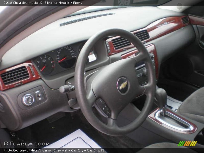 Silver Ice Metallic / Ebony 2010 Chevrolet Impala LS