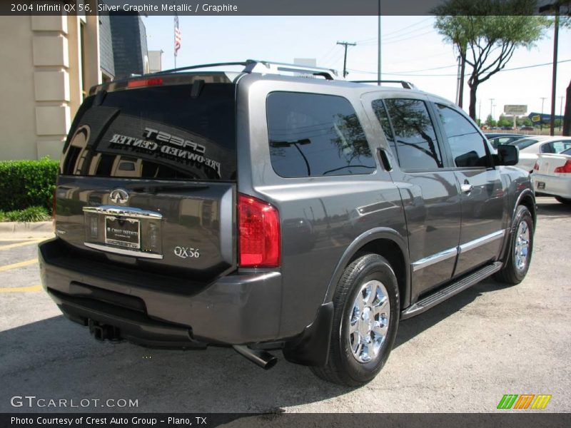 Silver Graphite Metallic / Graphite 2004 Infiniti QX 56