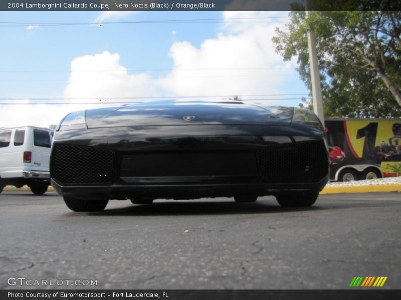 Nero Noctis (Black) / Orange/Black 2004 Lamborghini Gallardo Coupe