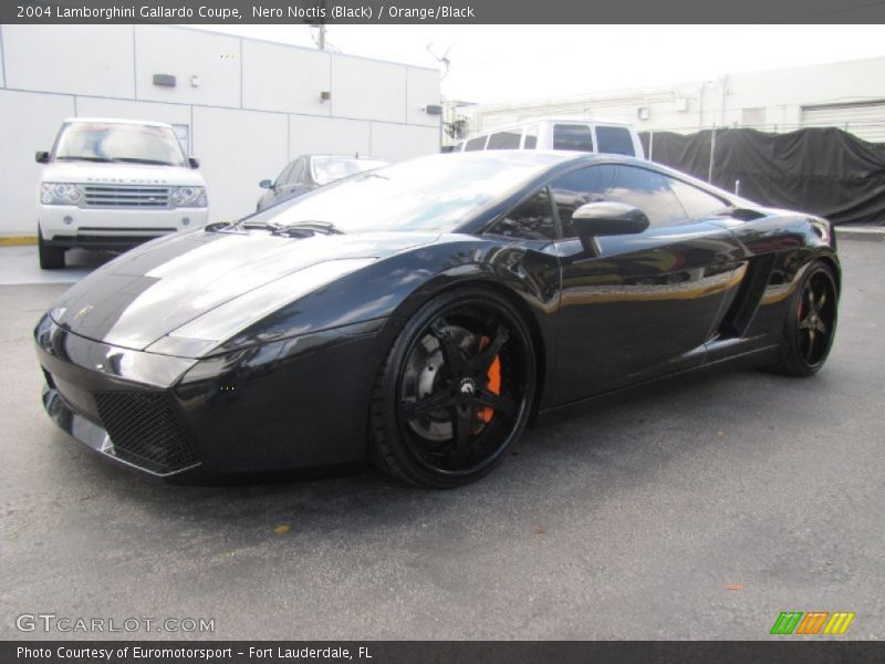 Nero Noctis (Black) / Orange/Black 2004 Lamborghini Gallardo Coupe