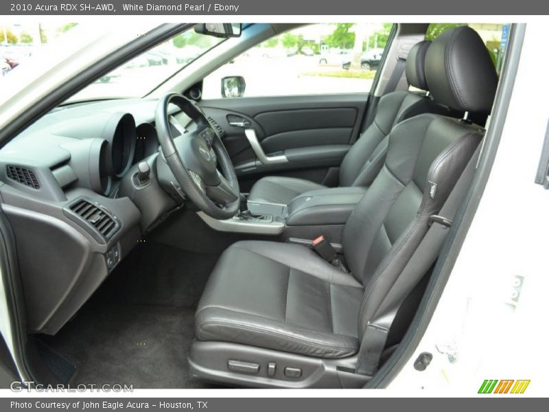 White Diamond Pearl / Ebony 2010 Acura RDX SH-AWD