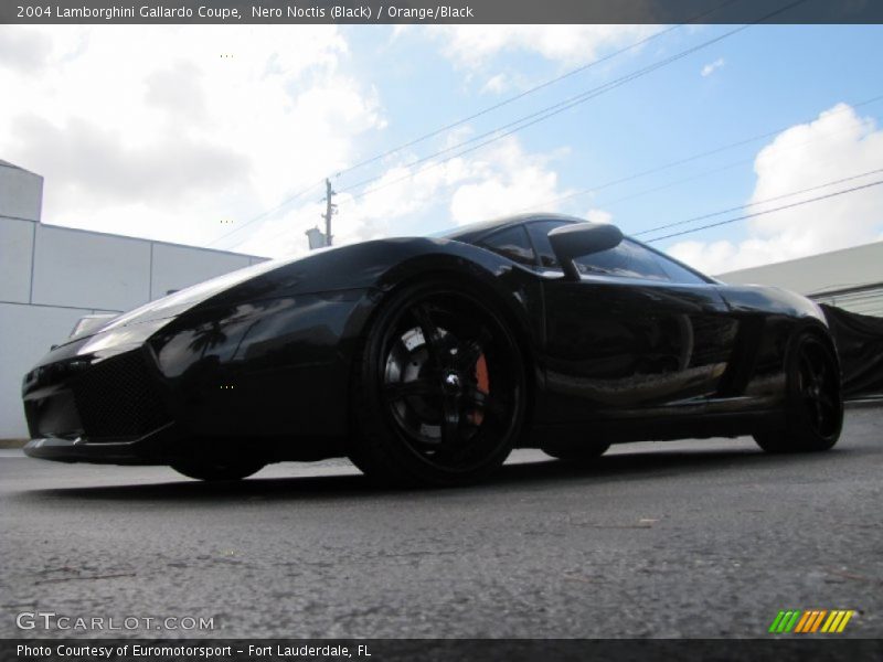 Nero Noctis (Black) / Orange/Black 2004 Lamborghini Gallardo Coupe