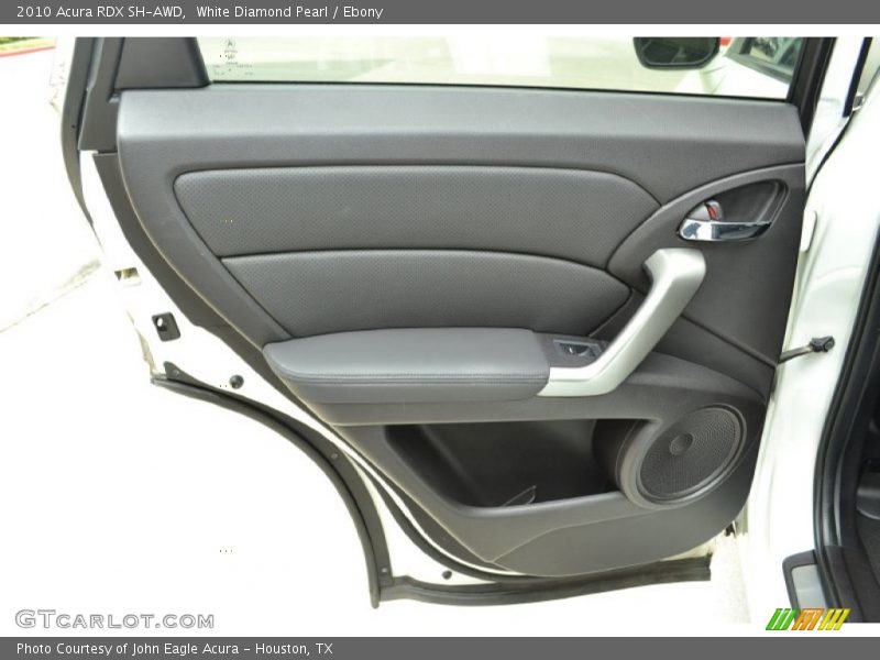White Diamond Pearl / Ebony 2010 Acura RDX SH-AWD