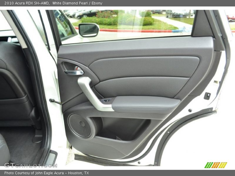 White Diamond Pearl / Ebony 2010 Acura RDX SH-AWD