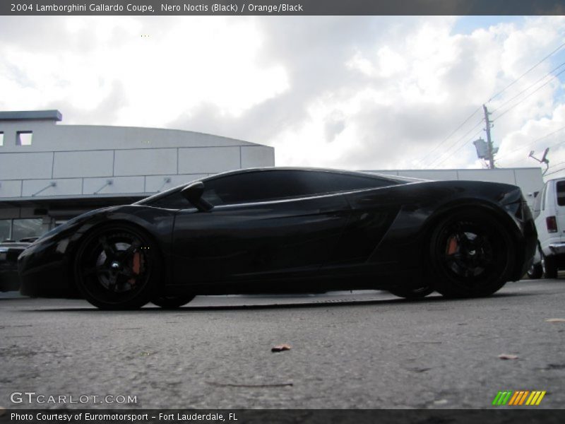 Nero Noctis (Black) / Orange/Black 2004 Lamborghini Gallardo Coupe