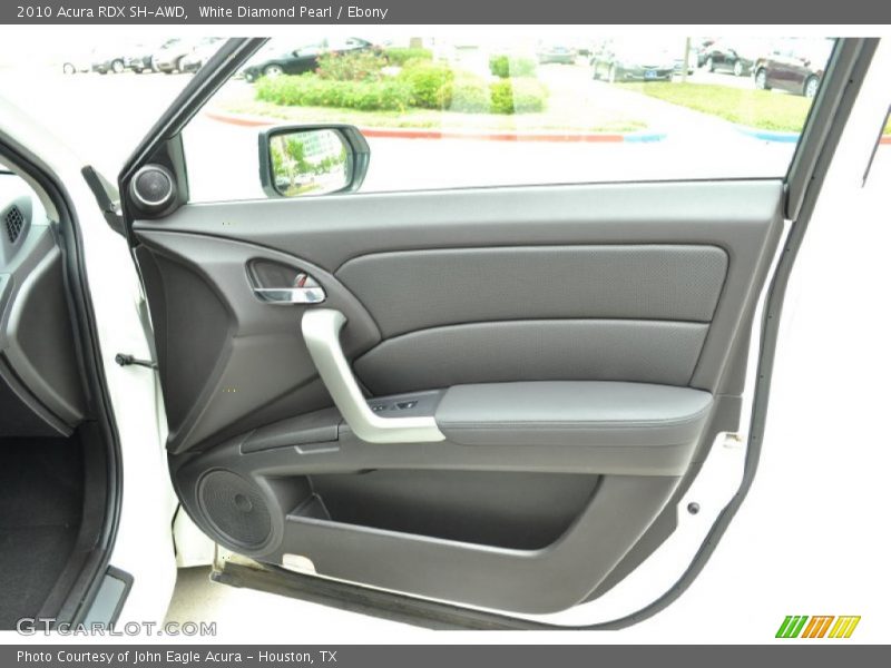 White Diamond Pearl / Ebony 2010 Acura RDX SH-AWD