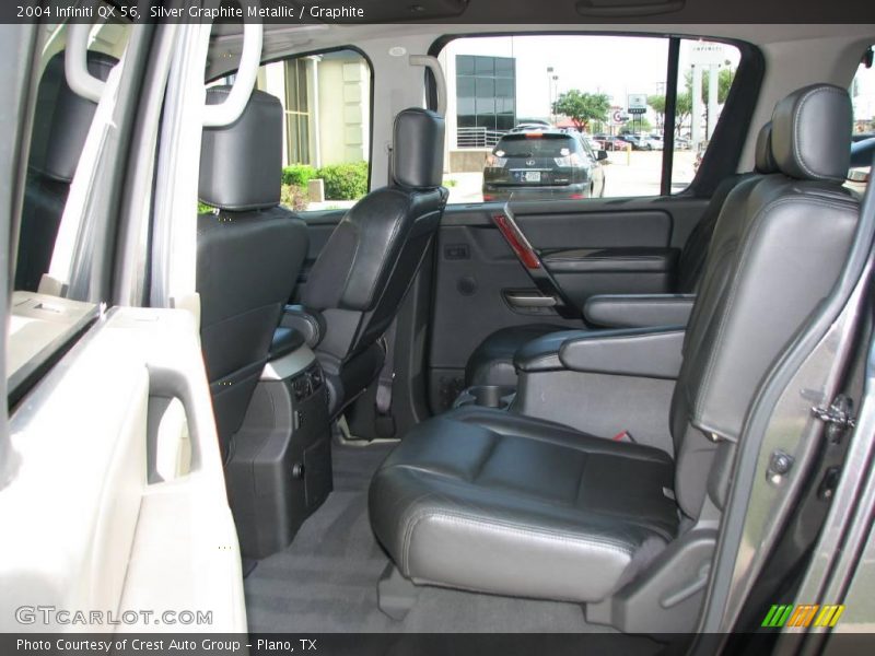 Silver Graphite Metallic / Graphite 2004 Infiniti QX 56