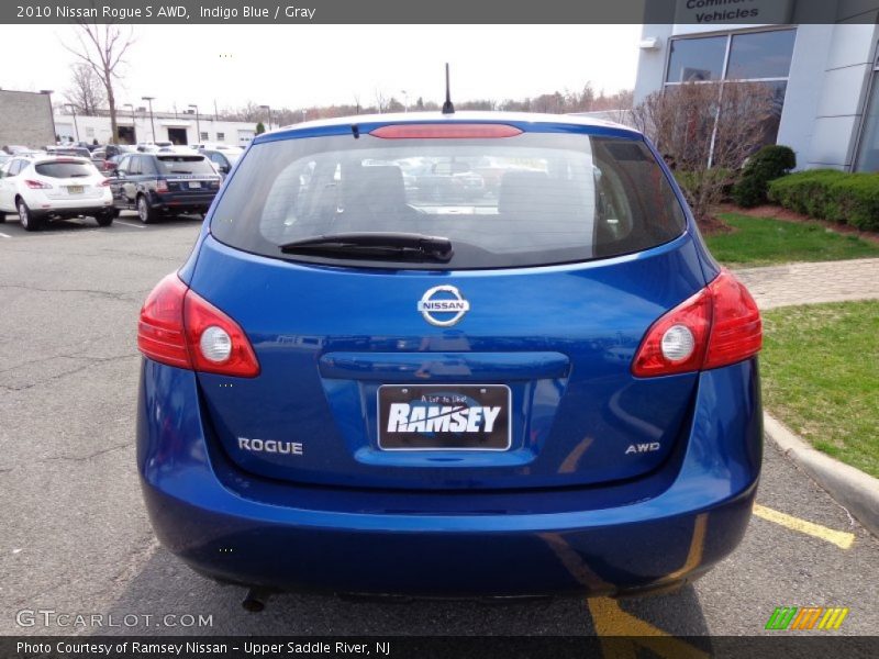 Indigo Blue / Gray 2010 Nissan Rogue S AWD