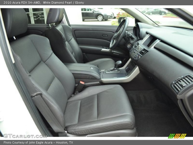 White Diamond Pearl / Ebony 2010 Acura RDX SH-AWD