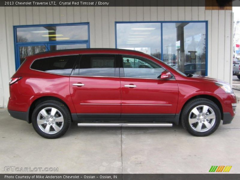  2013 Traverse LTZ Crystal Red Tintcoat