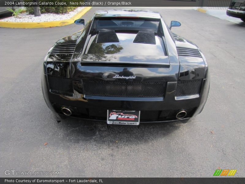 Nero Noctis (Black) / Orange/Black 2004 Lamborghini Gallardo Coupe