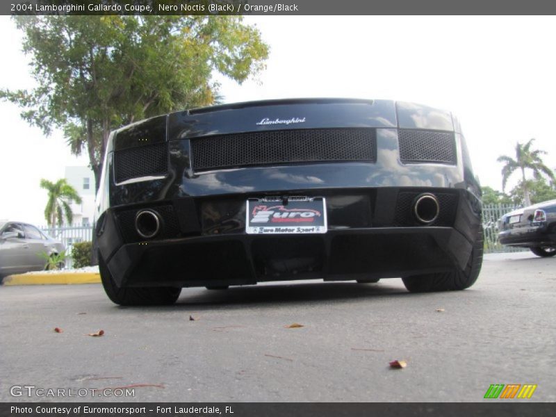 Nero Noctis (Black) / Orange/Black 2004 Lamborghini Gallardo Coupe