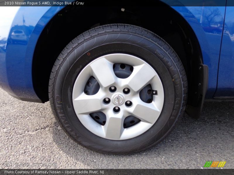 Indigo Blue / Gray 2010 Nissan Rogue S AWD