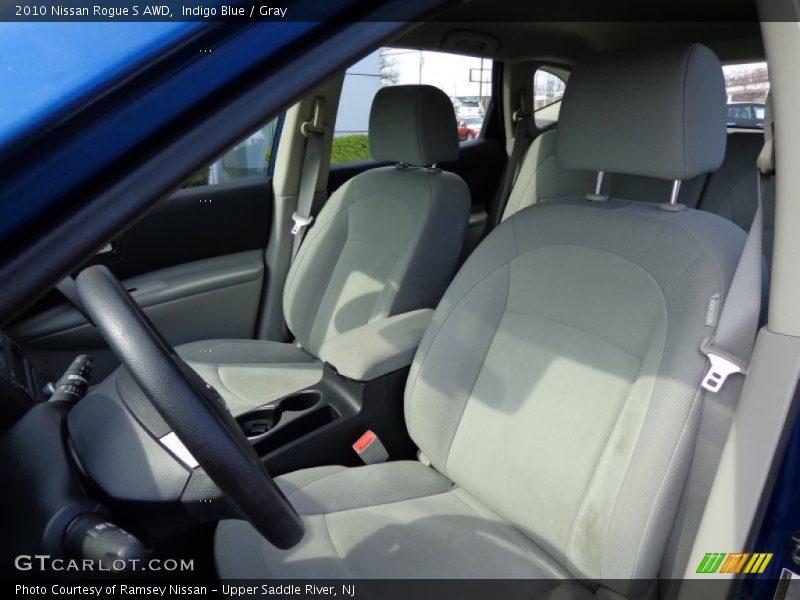 Indigo Blue / Gray 2010 Nissan Rogue S AWD