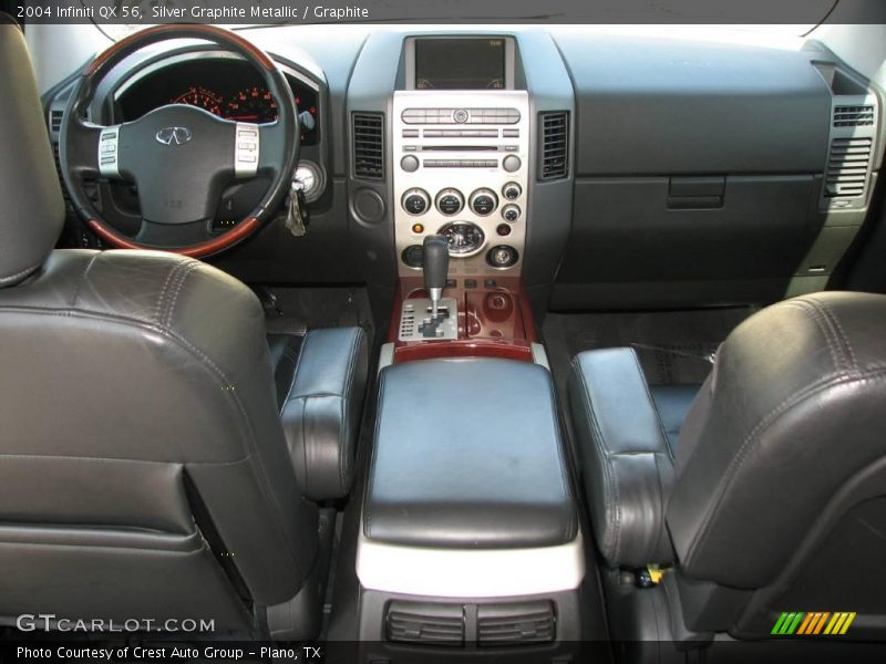 Silver Graphite Metallic / Graphite 2004 Infiniti QX 56