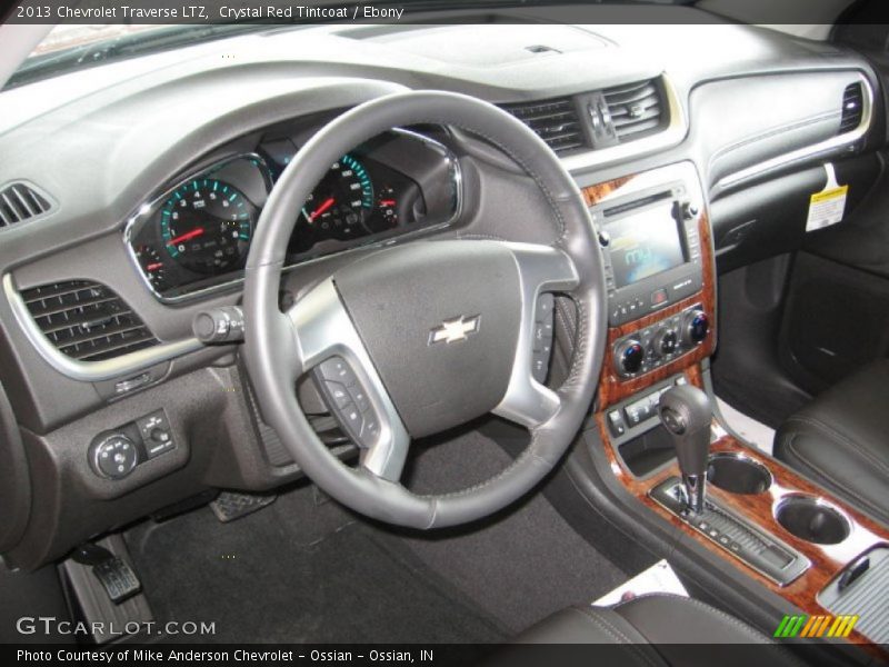 Dashboard of 2013 Traverse LTZ