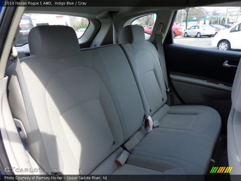 Indigo Blue / Gray 2010 Nissan Rogue S AWD