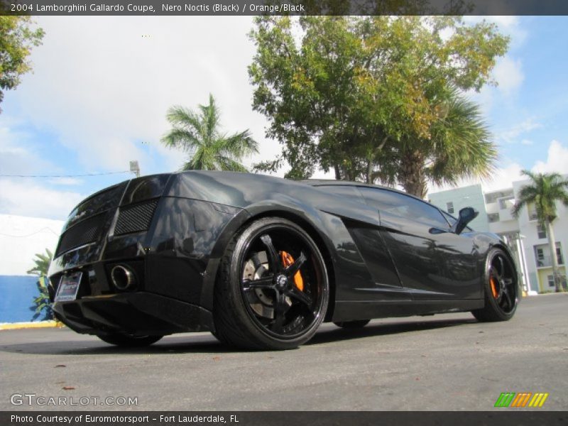Nero Noctis (Black) / Orange/Black 2004 Lamborghini Gallardo Coupe