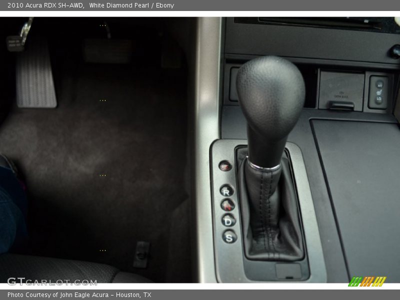 White Diamond Pearl / Ebony 2010 Acura RDX SH-AWD