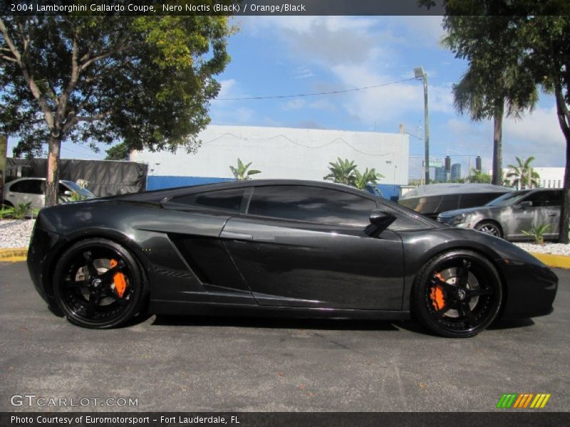 Nero Noctis (Black) / Orange/Black 2004 Lamborghini Gallardo Coupe