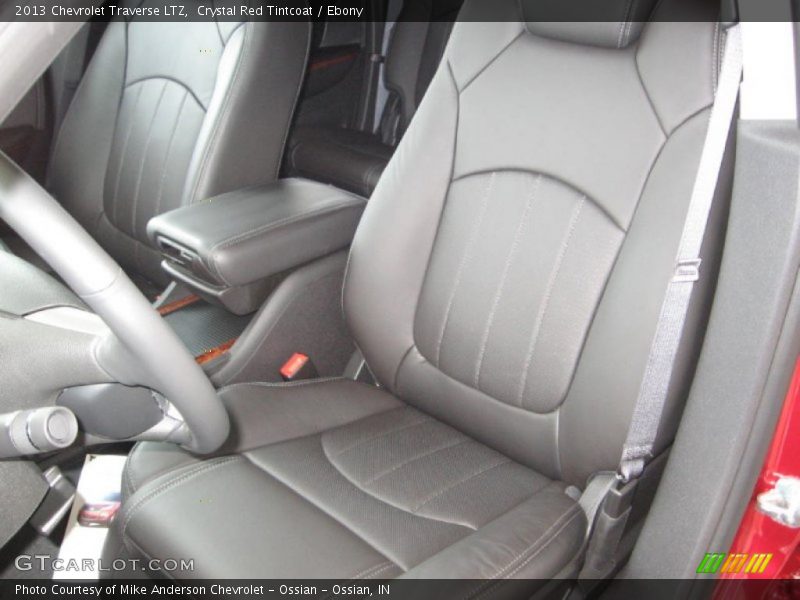 Crystal Red Tintcoat / Ebony 2013 Chevrolet Traverse LTZ