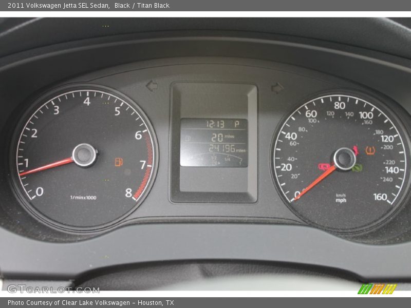 Black / Titan Black 2011 Volkswagen Jetta SEL Sedan