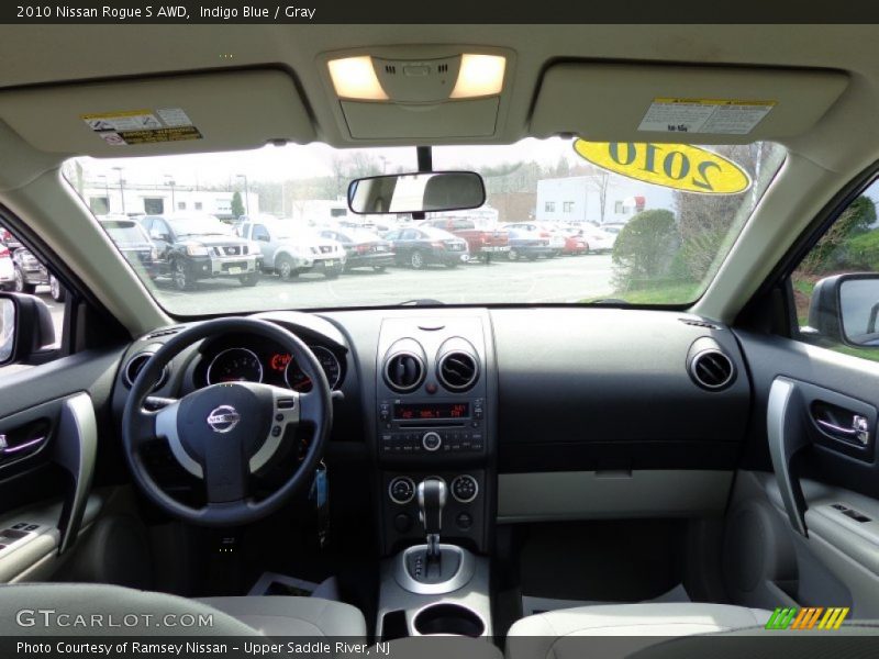 Indigo Blue / Gray 2010 Nissan Rogue S AWD