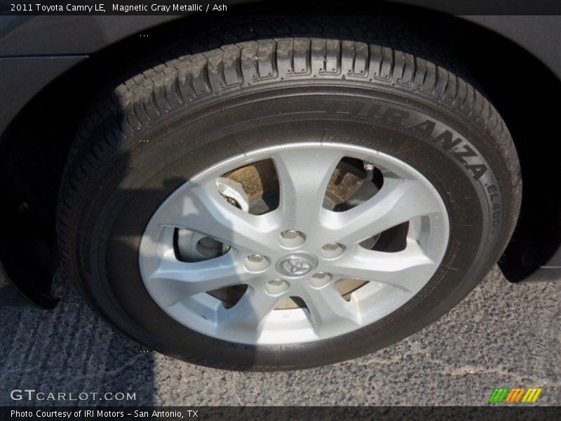 Magnetic Gray Metallic / Ash 2011 Toyota Camry LE