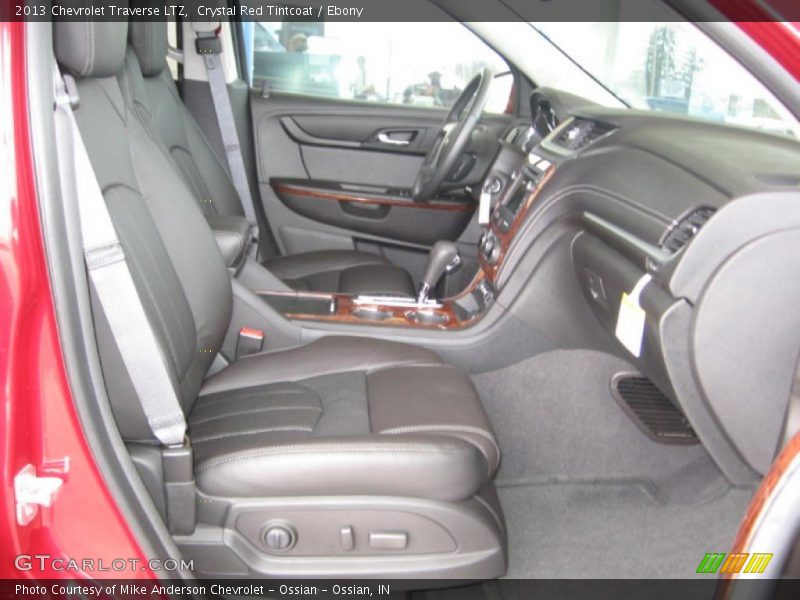  2013 Traverse LTZ Ebony Interior