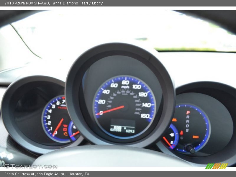 White Diamond Pearl / Ebony 2010 Acura RDX SH-AWD