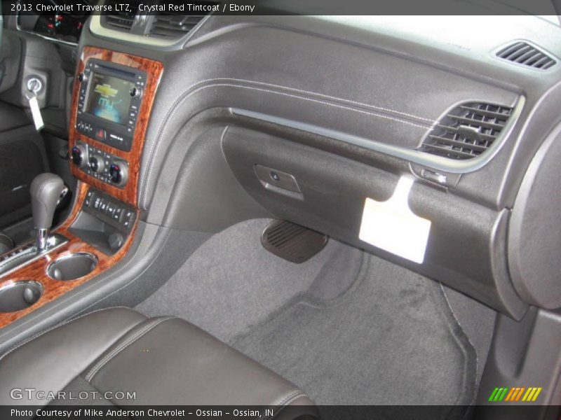 Crystal Red Tintcoat / Ebony 2013 Chevrolet Traverse LTZ