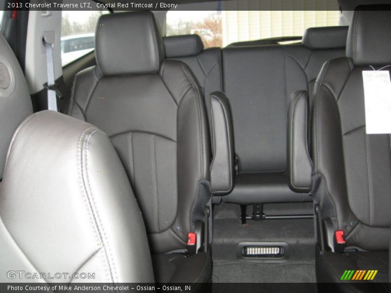 Crystal Red Tintcoat / Ebony 2013 Chevrolet Traverse LTZ