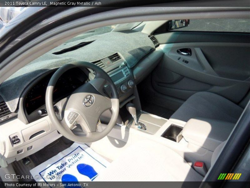 Magnetic Gray Metallic / Ash 2011 Toyota Camry LE