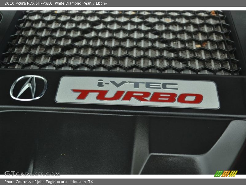 White Diamond Pearl / Ebony 2010 Acura RDX SH-AWD