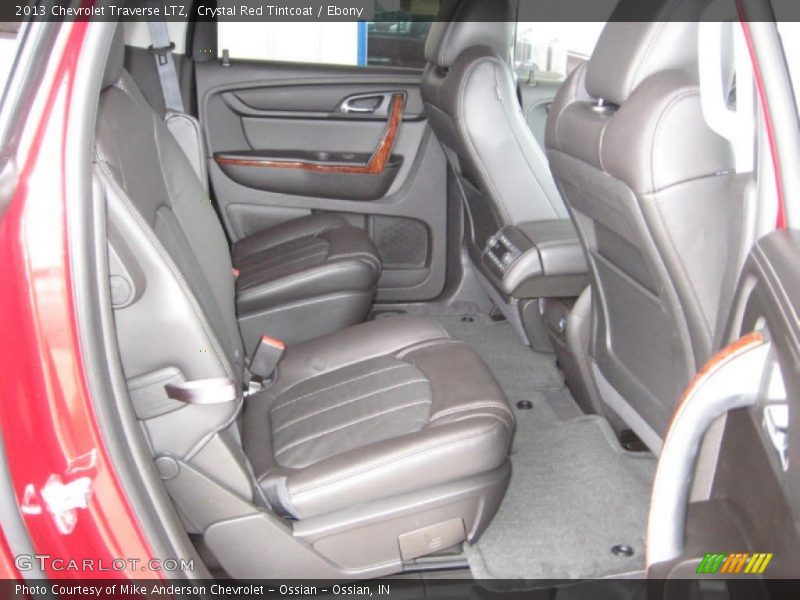 Rear Seat of 2013 Traverse LTZ