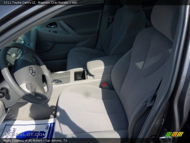 Magnetic Gray Metallic / Ash 2011 Toyota Camry LE