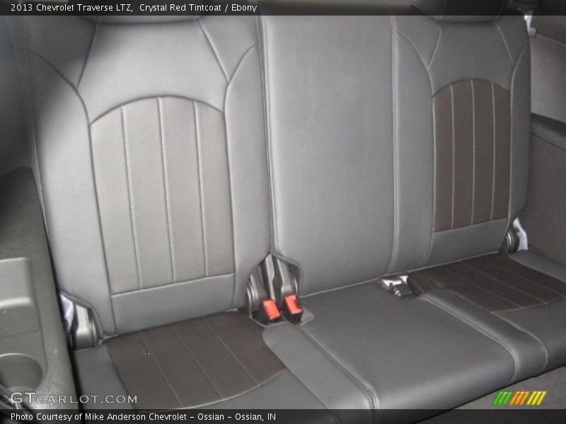 Rear Seat of 2013 Traverse LTZ