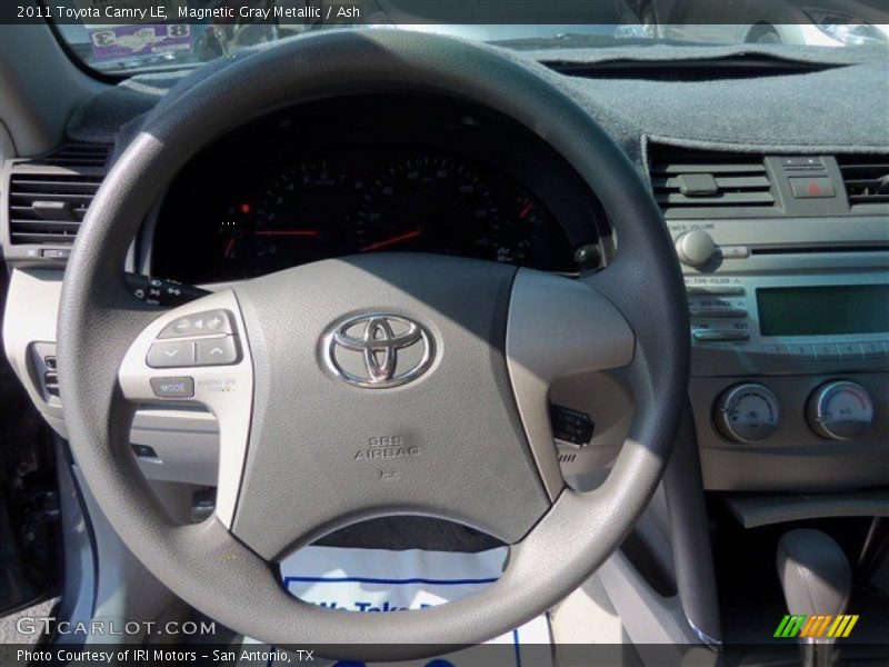 Magnetic Gray Metallic / Ash 2011 Toyota Camry LE